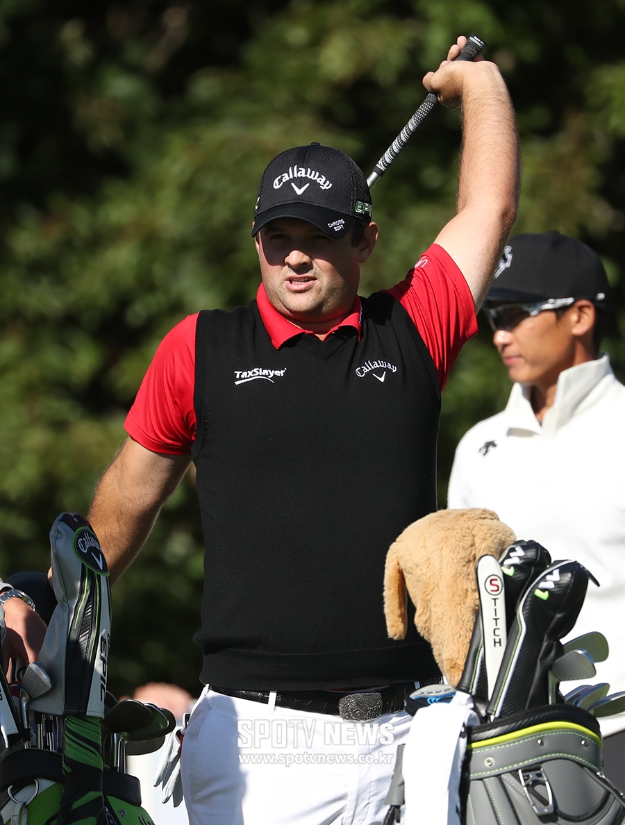 [THE CJ CUP] 패트릭 리드, '몸 좀 풀면서 해야지'