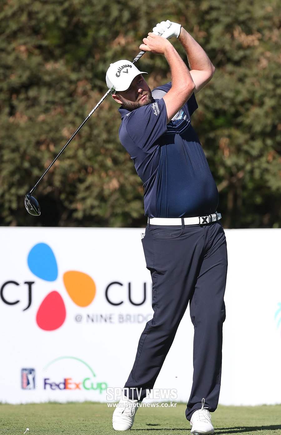 [THE CJ CUP] 래시먼, 위기 잘 넘겼는데…허무하게 해저드에 '퐁당' (영상)