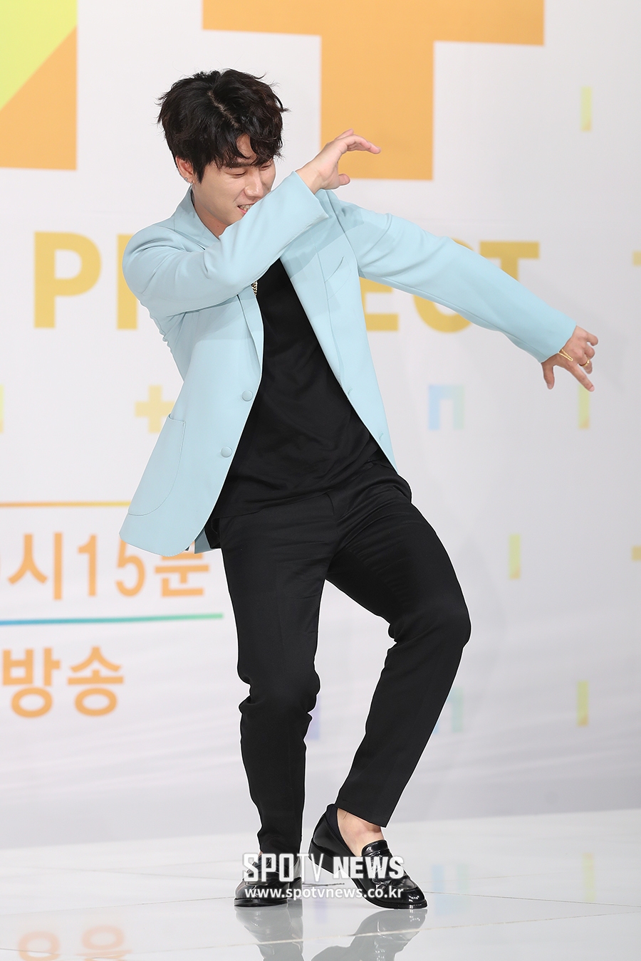 [포토S] 산이, '얼쑤~'