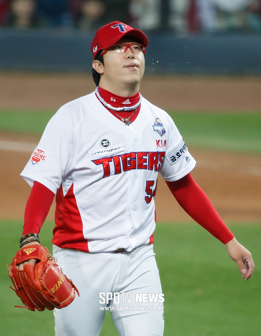 [포토S] 양현종, 5회까지 1피안타 완벽투