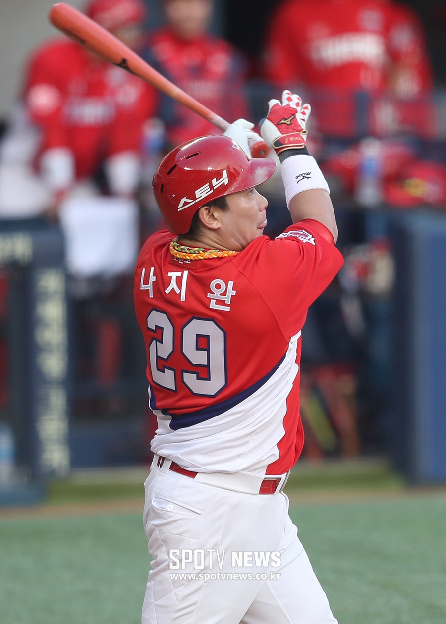 [포토S] 대타 투런포 나지완, 8년 전 데자뷔!