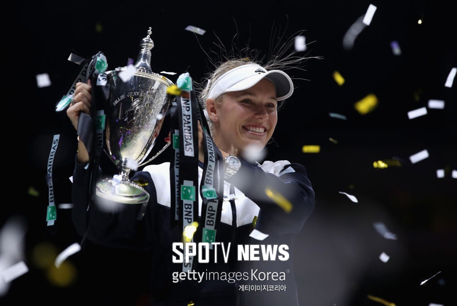 [WTA] '올해의 테니스 퀸' 보즈니아키, "내 생애 가장 큰 타이틀"