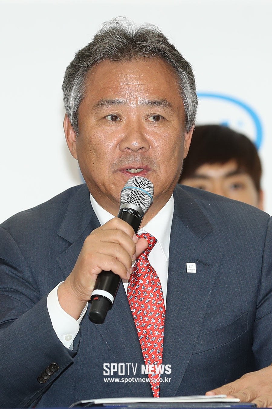 [포토S] 인사말 하는 이기흥 대한체육회장