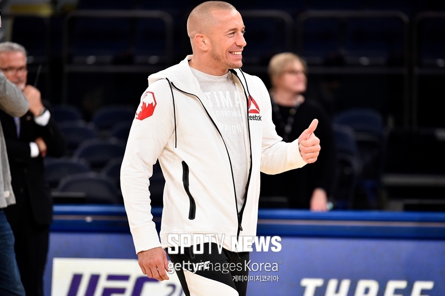 [UFC 217 포토] GSP '따봉'
