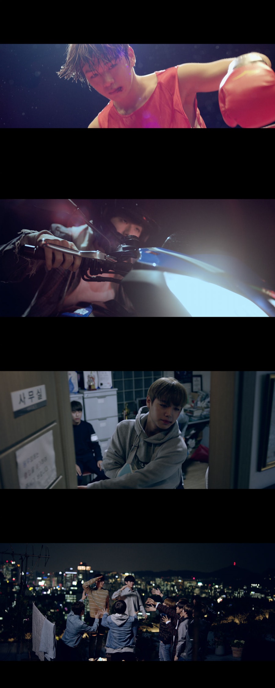 워너원, '뷰티풀' 무비 버전 MV 공개…차승원X강다니엘 열연