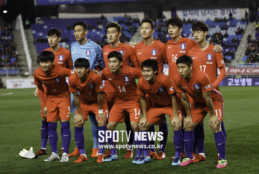 [포토S] 콜롬비아전에 나서는 태극전사들