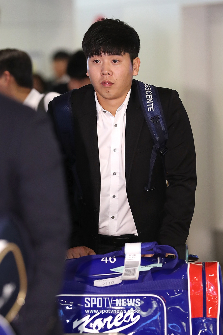 [포토S] 김명신, '결전지 도쿄에 도착했어요~'