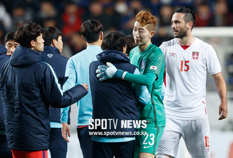 [포토S] 조현우, '1실점은 아쉽지만'
