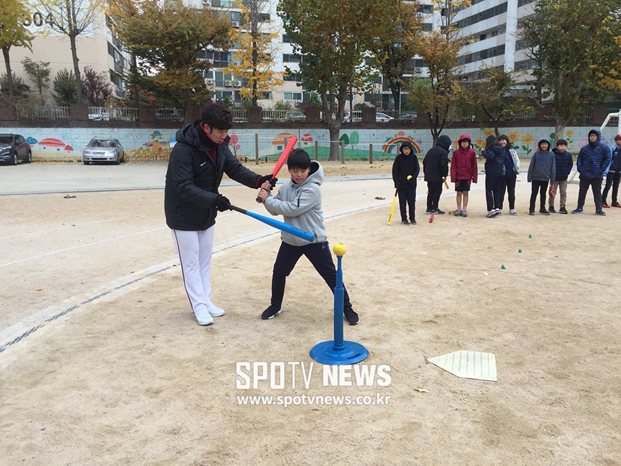 신재영-김성민, 티볼 일일 선생님으로 변신하다!