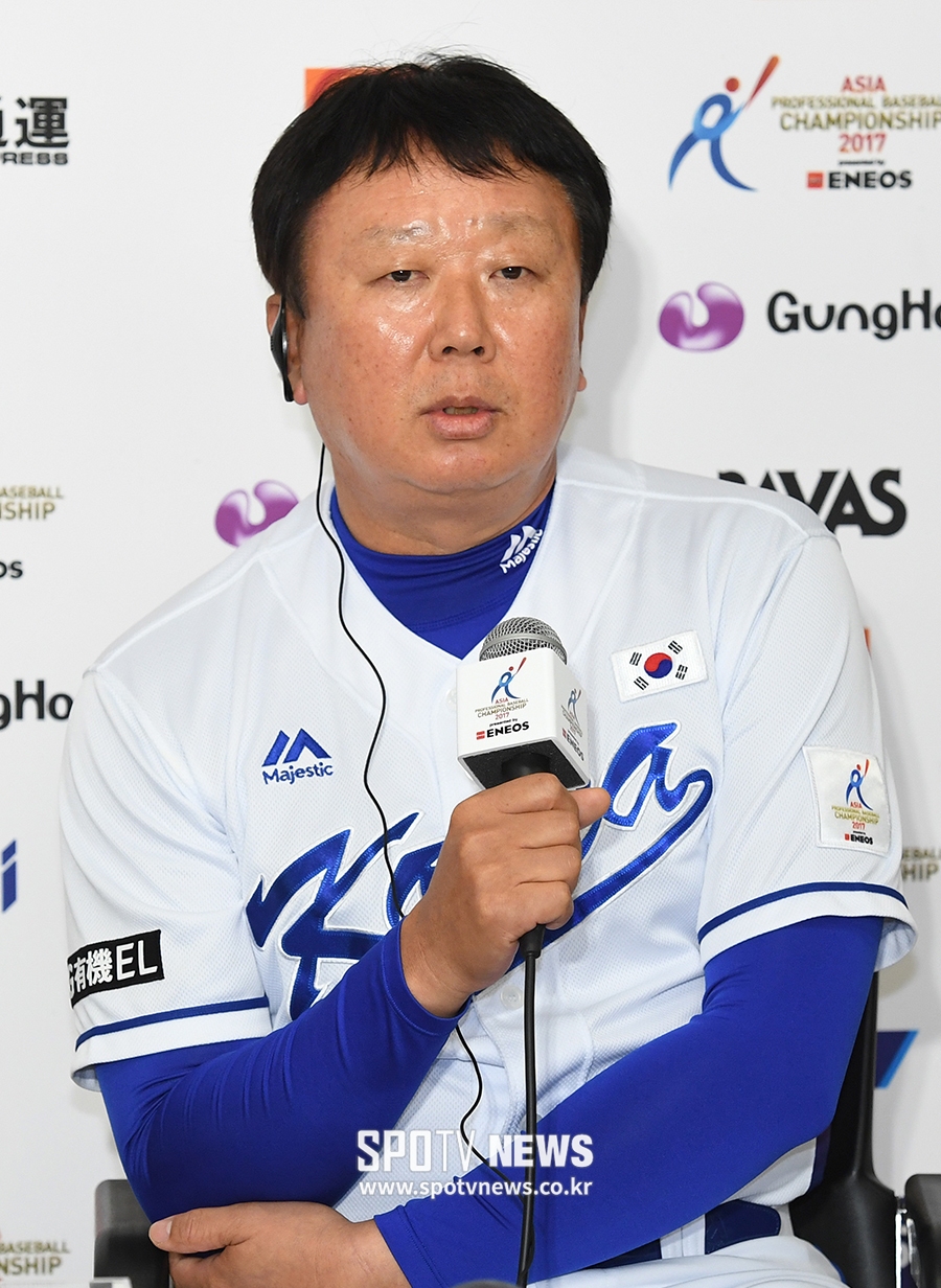 [포토S] 선동열 감독, "기동력 앞세워 이기겠다"