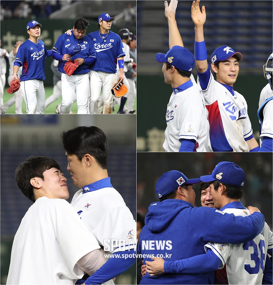 [스토리S] 선동열호, 위기 속에서 더욱 빛난 '끈끈한 팀워크'