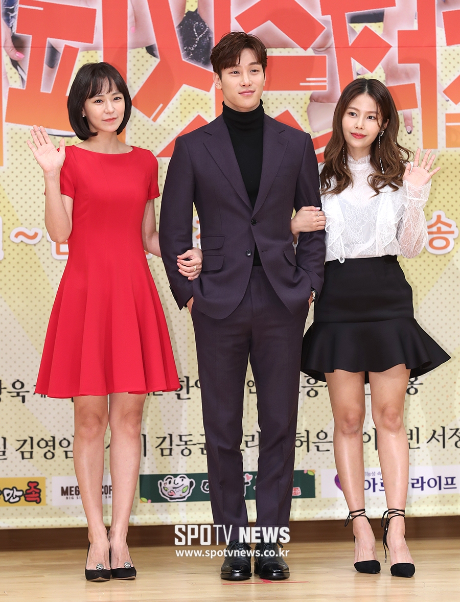 [포토S] 심이영-이시강-허은정, '아침드라마로 인사 드려요~'