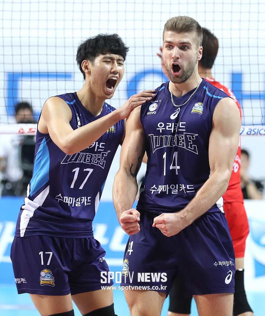 [포토S] 우리카드 한성정, '역시 우리 파다르'