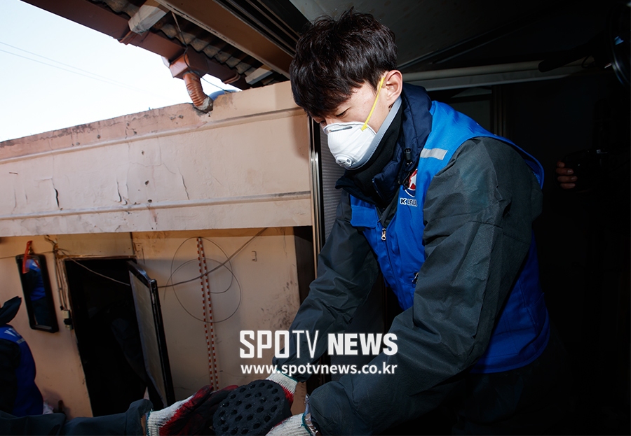 [포토S] 이재성, '봉사도 MVP'