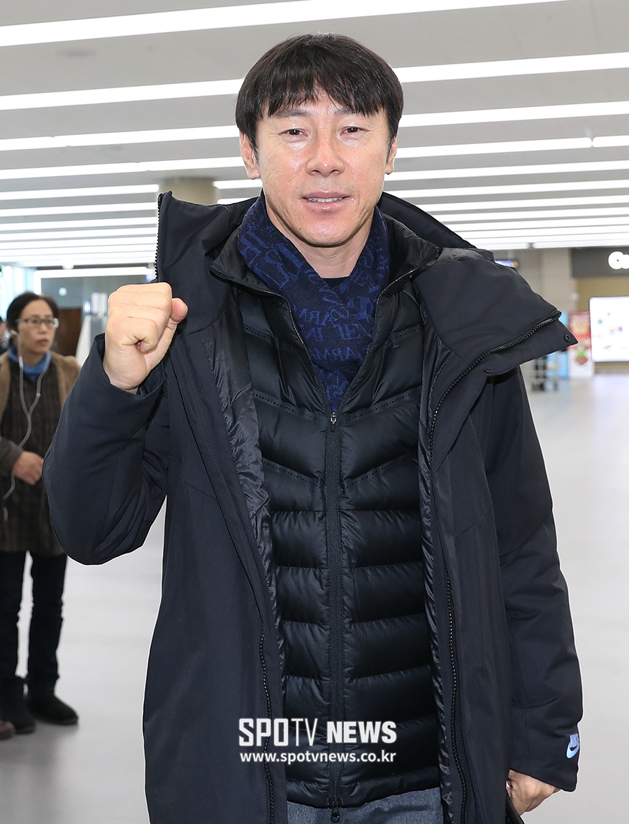 [포토S] 신태용 감독, 동아시안컵 파이팅!