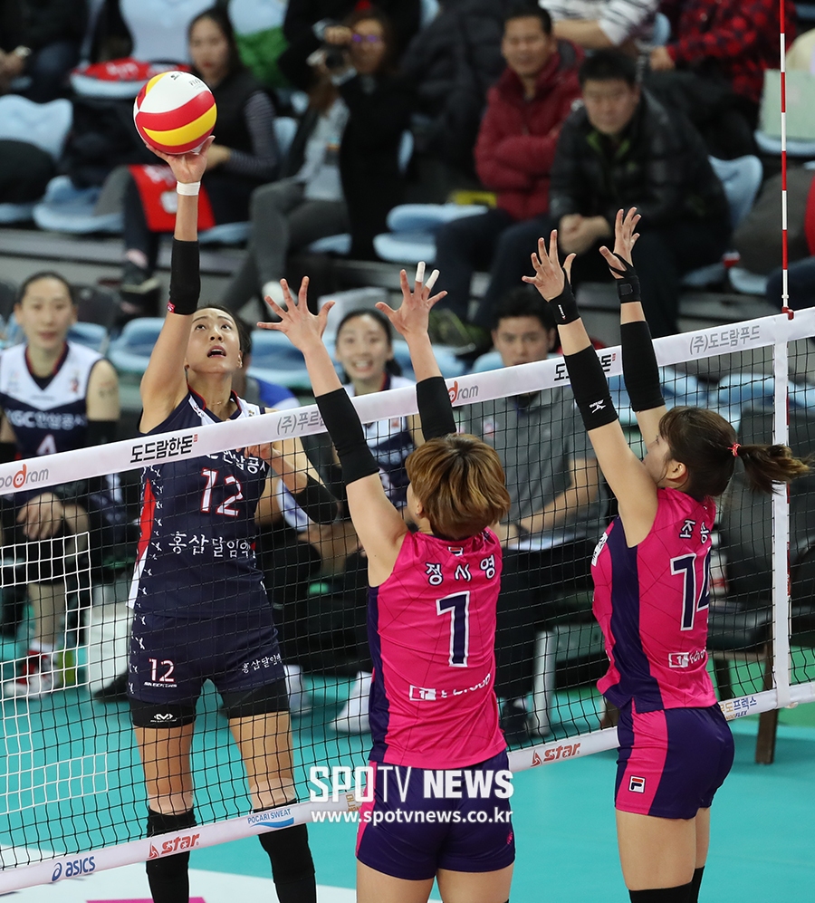 [포토S] 한송이, '내가 더 높이'