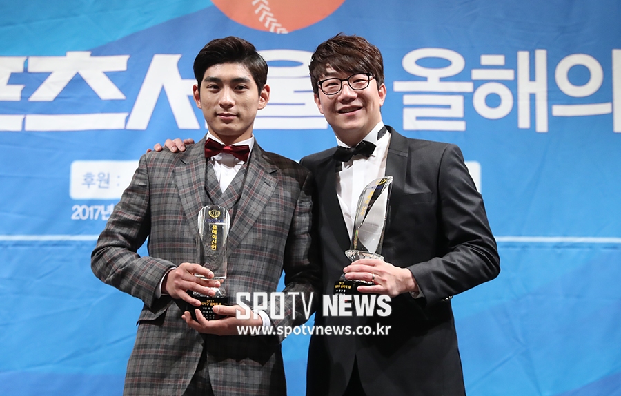 [포토S] 양현종-이정후, '이번에도 우리가 주인공'