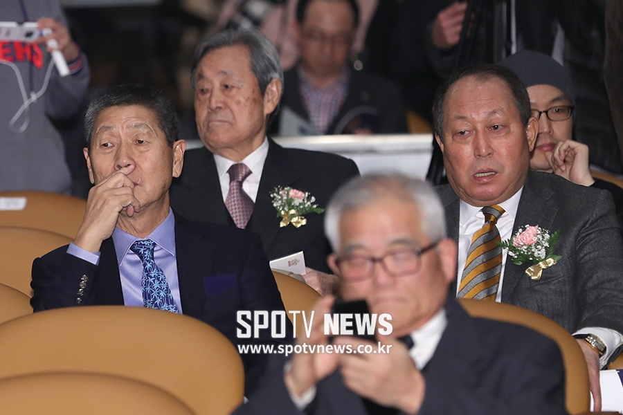 [포토S] 골든글러브 참석한 김성근-김인식 감독