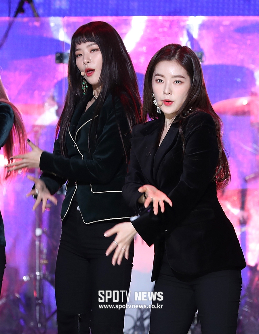[포토S] 레드벨벳 슬기-아이린, 블랙 미녀들