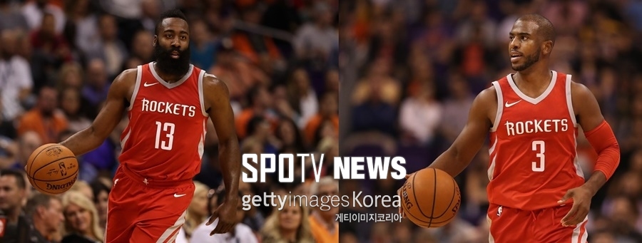 [NBA] '하든-폴 56점 합작' 휴스턴, MIL 꺾고13연승 질주
