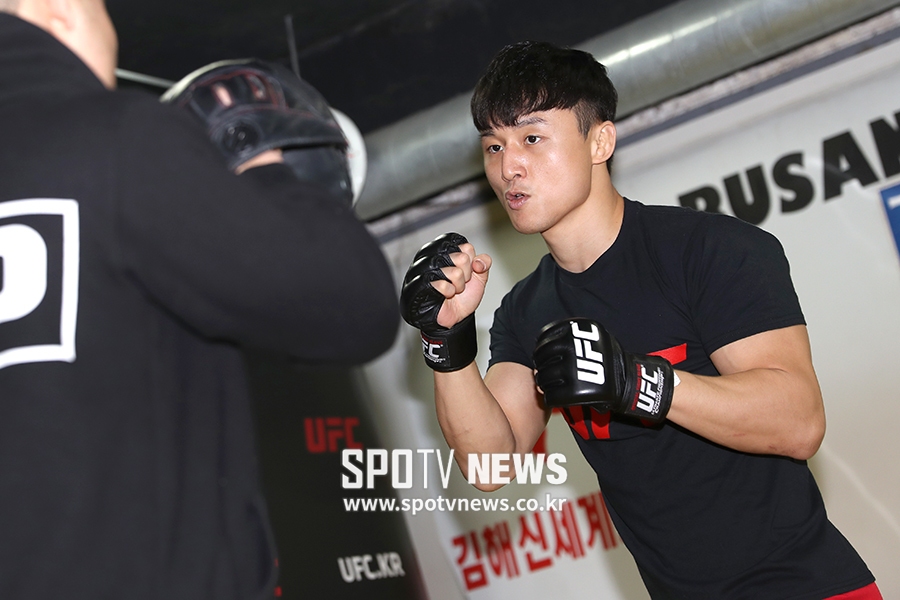 [포토S] 최두호, 다부진 표정