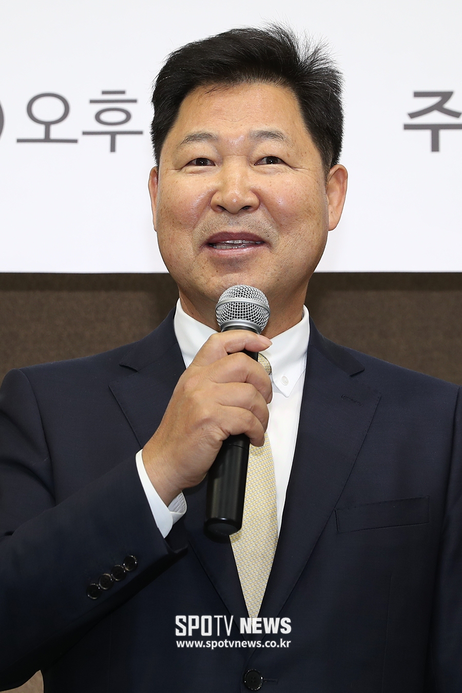 [포토S] 이만수 전 감독, '포수상 시상식 열었어요'