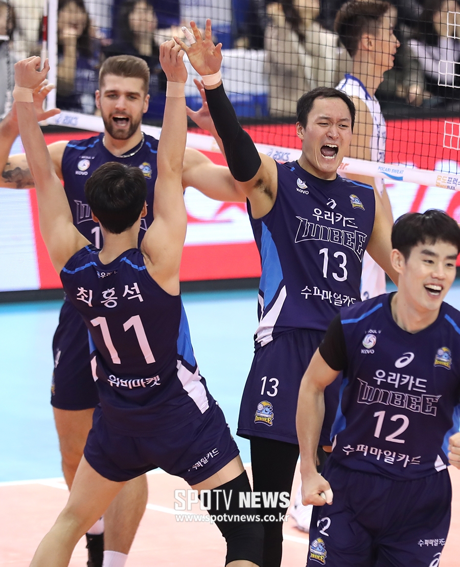 [We-V 리뷰] '구도현 합류' 우리카드, 센터가 보인다