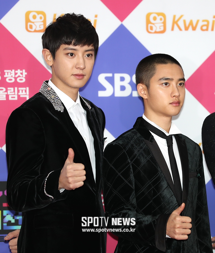 [포토S] 찬열-디오, 비교되는 헤어스타일