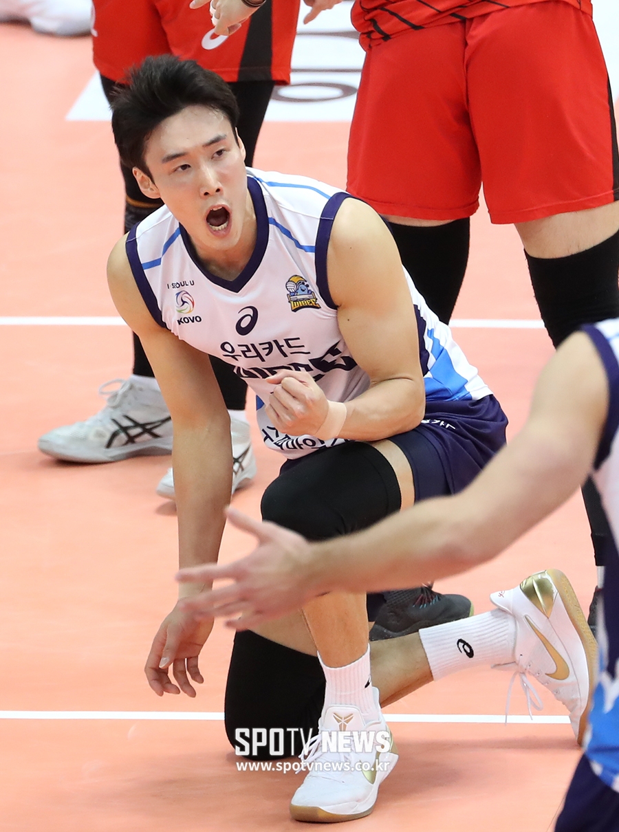 [포토S] 최홍석, '아자자!'