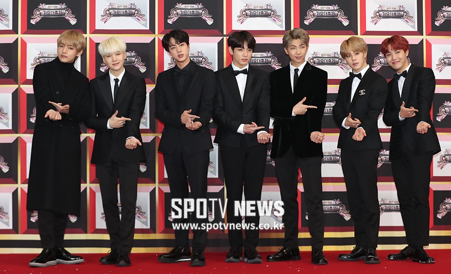 [포토S] 방탄소년단, 포토월 오른 글로벌 대세
