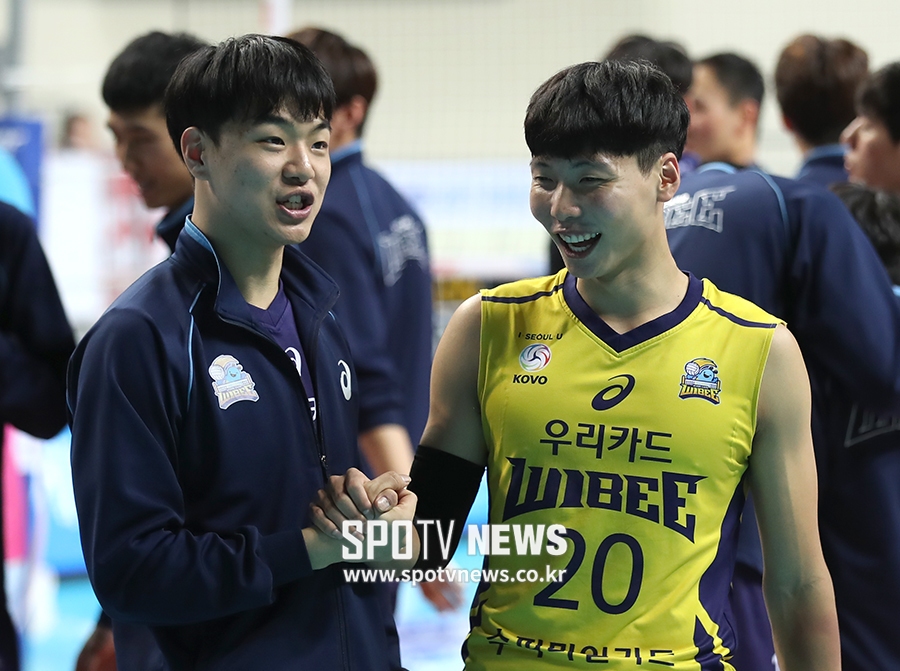 [포토S] 하승우-이상욱, '기분 좋은 연패 탈출'