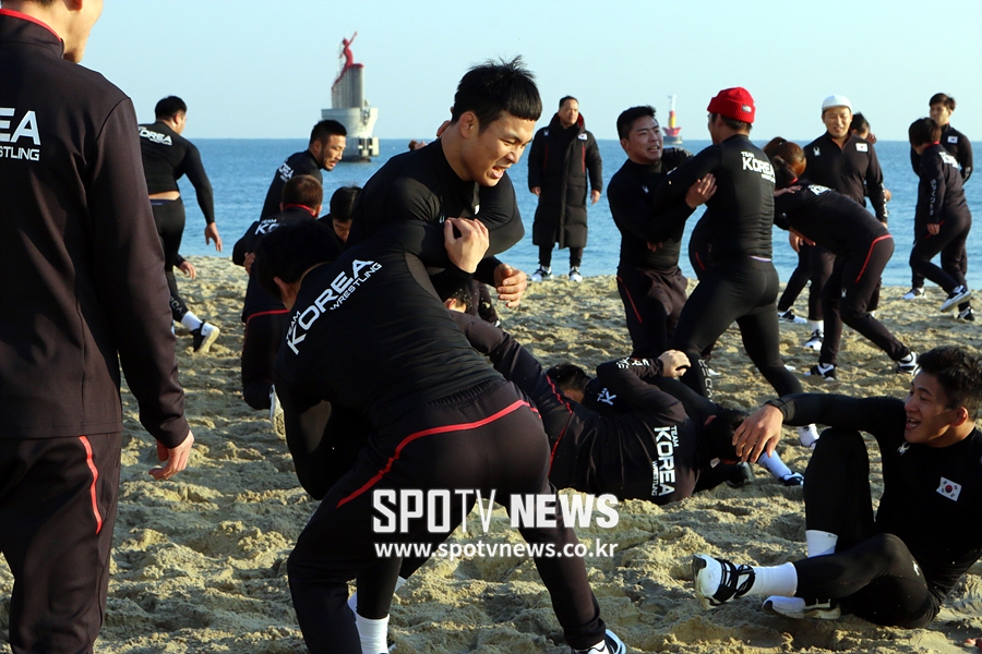 [포토S] 한국 레슬링, 여기서도 지지 않겠어