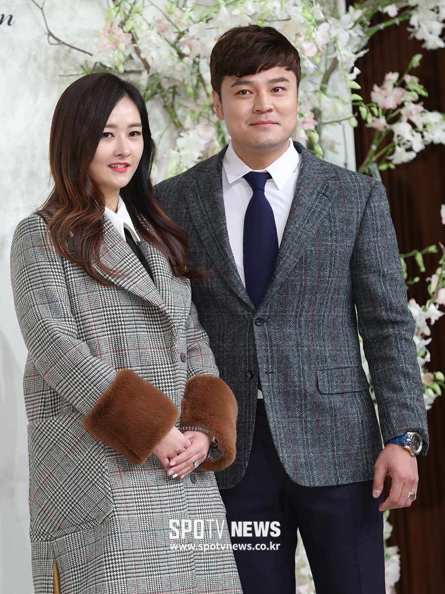 [포토S] 추신수-하원미 부부, '행복하게 사세요~'