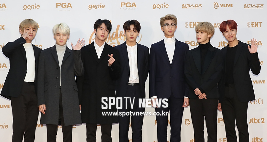 [영상] 2018 골든디스크, DNA가 남다른 방탄소년단