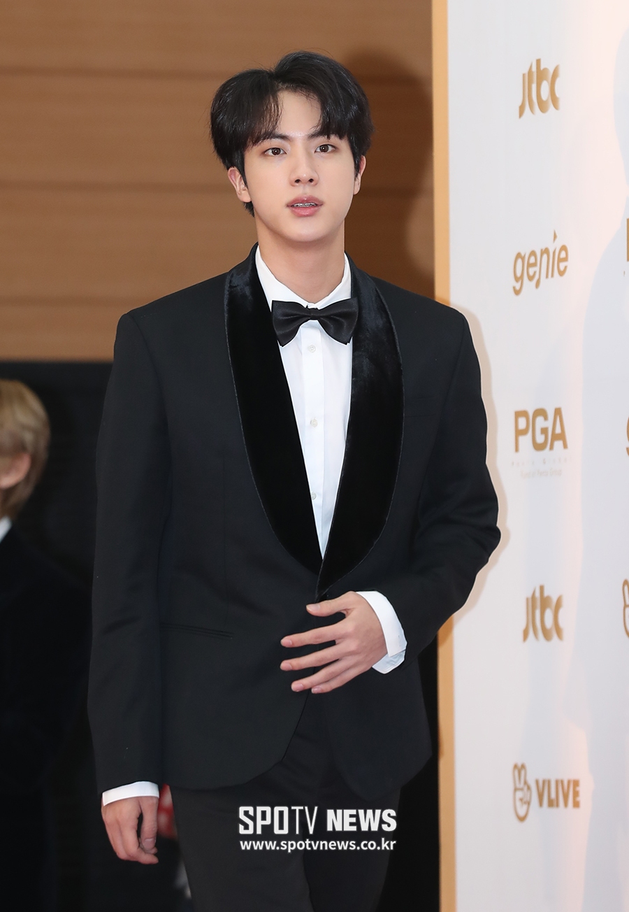 [포토S] 방탄소년단 진, 턱시도 입은 젠틀 미남