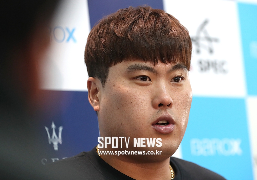 [포토S] 류현진, "목표는 최소 150이닝"