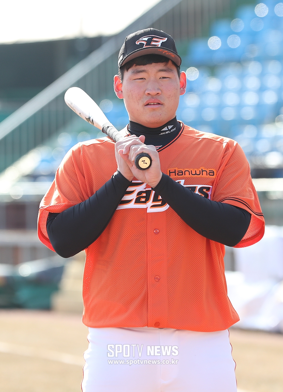 [포토S] 한화 신인 이성원, 거포 느낌