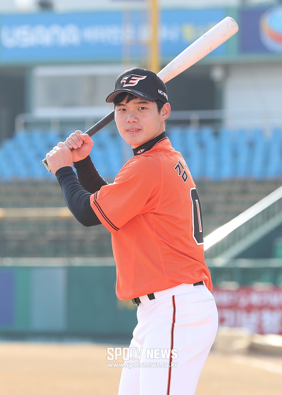 [포토S] 한화 새내기 김민기