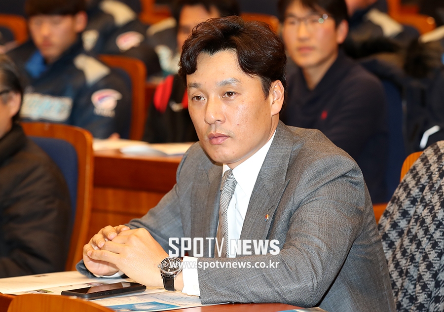 [포토S] 행사에 참석한 이승엽
