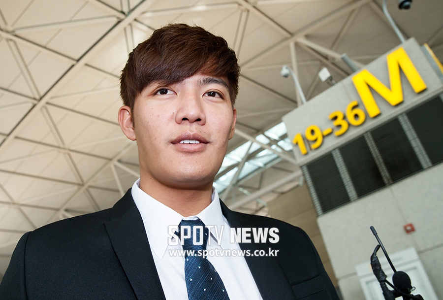 [포토S] 왕웨이중, 'NC에서 활약 기대하세요'