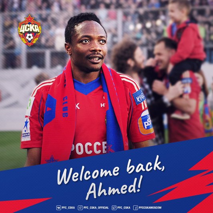 [오피셜] 레스터 아흐메드 무사, 시즌 종료까지 CSKA 모스크바 임대