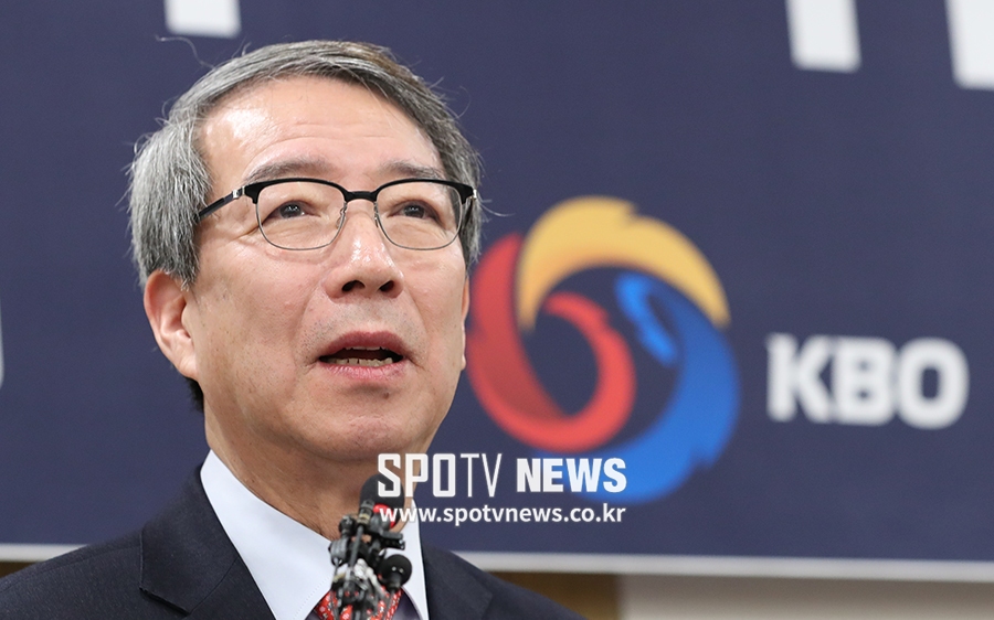 [정운찬호 본격 출범①] KBO 지휘부 조각 완료, 다시 들어보는 정 총재 취임사