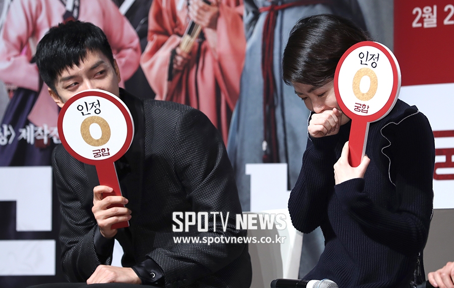 [포토S] 이승기-심은경, '나는 도화살이 있다, 인정?'