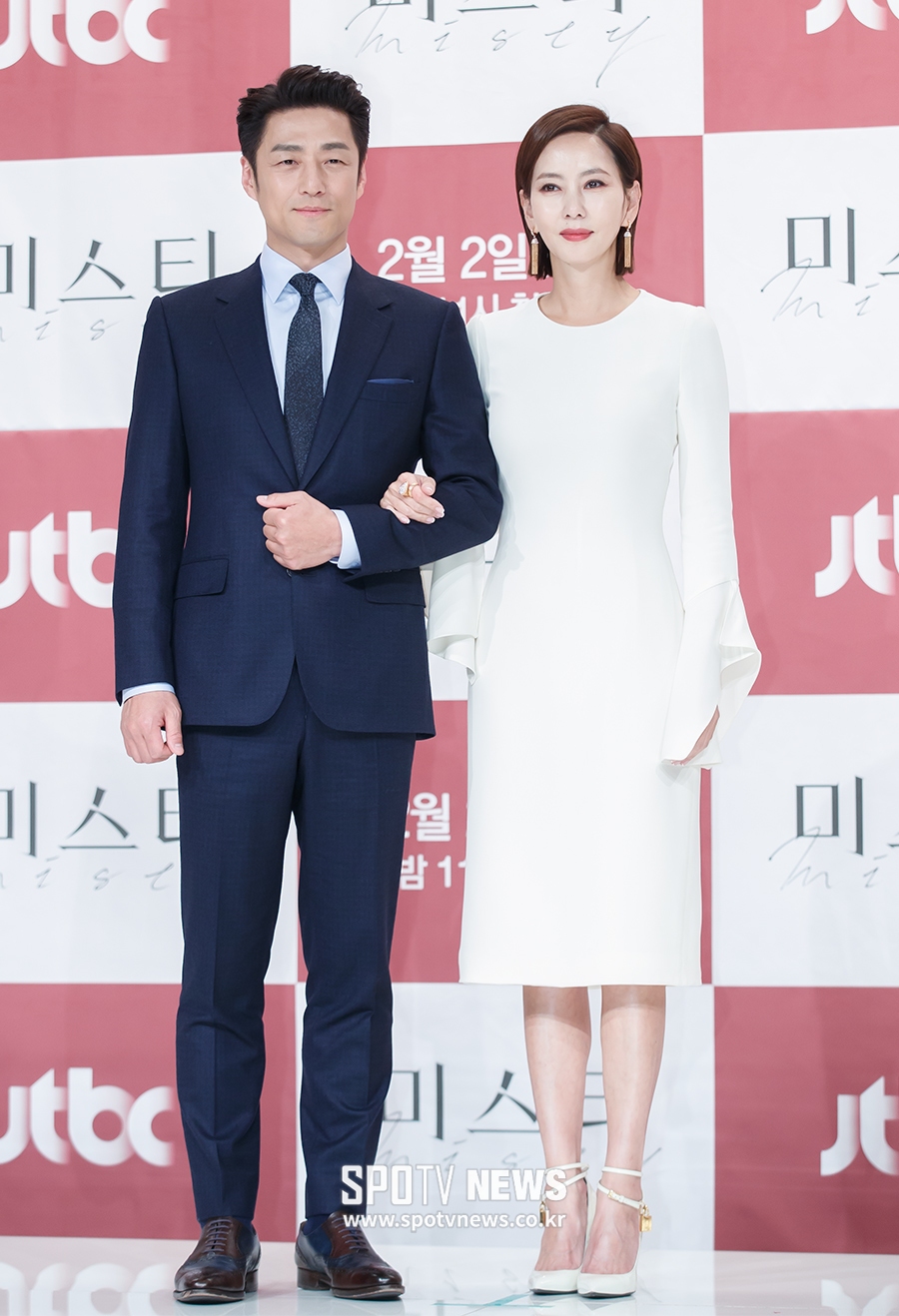 [포토S] 지진희-김남주, 무대에 오른 베테랑 커플