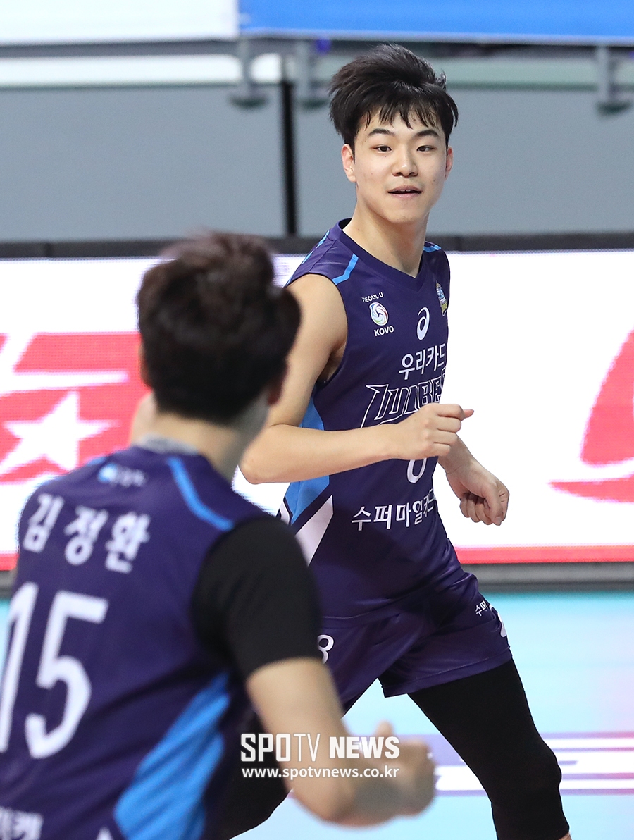 [포토S] 우리카드 세터 하승우