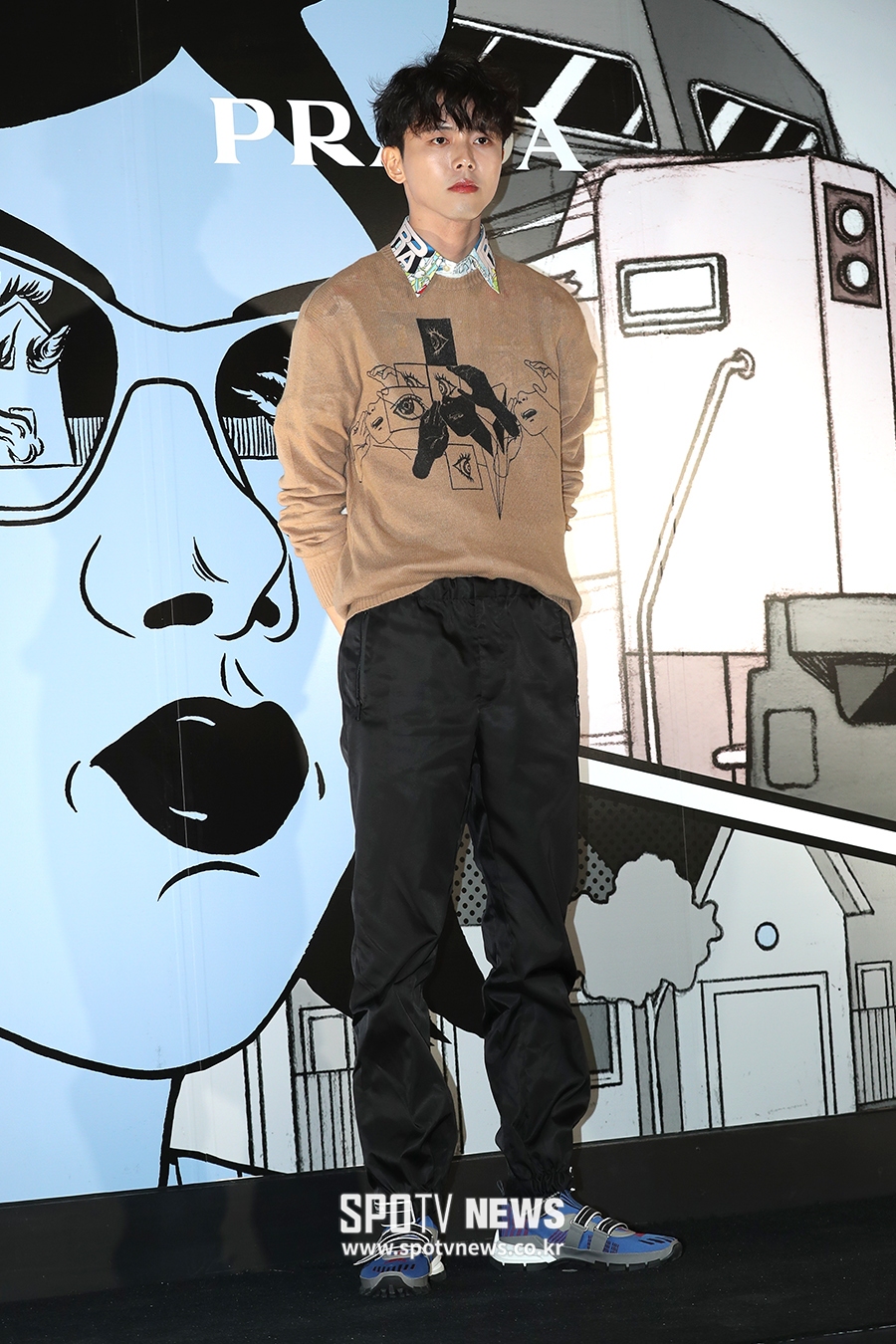 [포토S] 포즈 취하는 모델 주우재