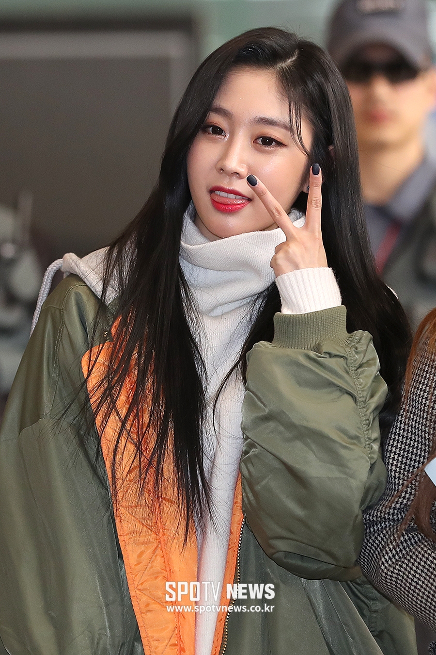 [포토S] 러블리즈 서지수, 귀엽게 브이브이!