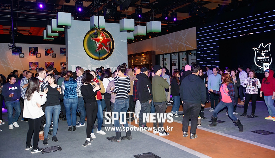 [포토S] 비트 울려 퍼지는 홀란드 하이네켄 하우스