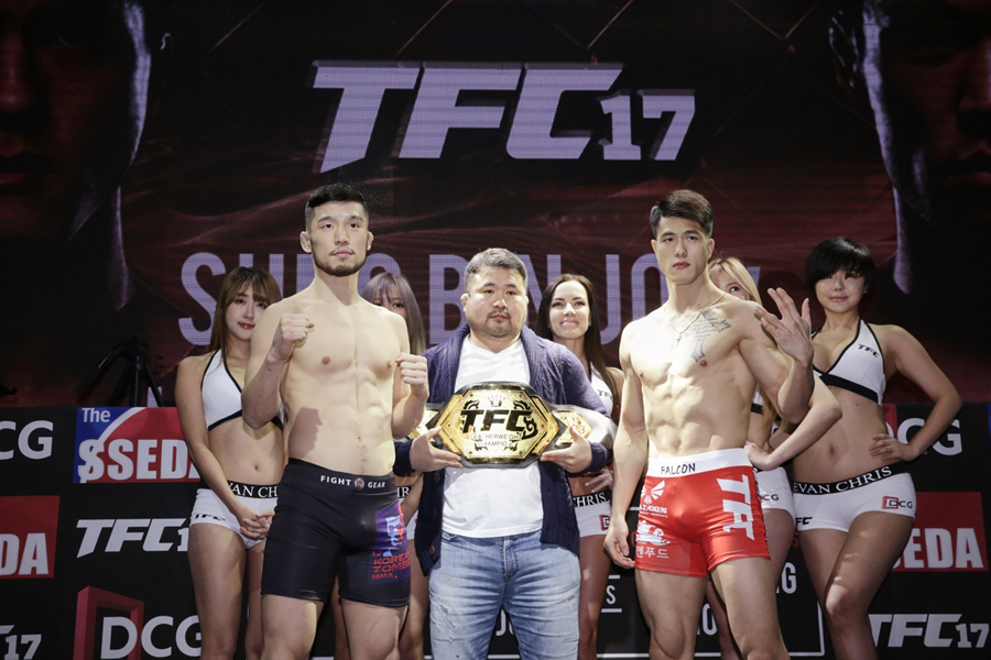 '조성빈 vs 홍준영' TFC 17, 23일(오늘) 저녁 7시 SPOTV+ 생중계