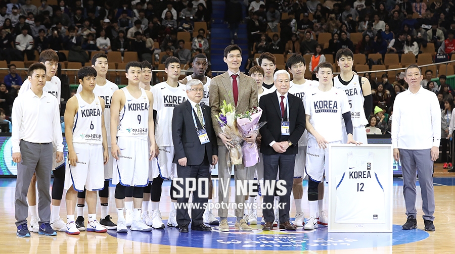[포토S] 국가대표 은퇴식 갖는 김주성